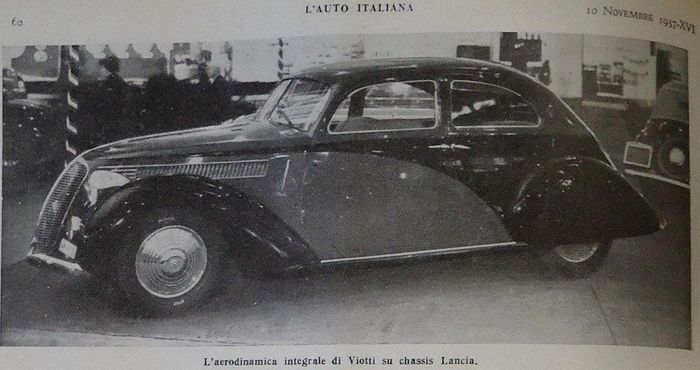 Lancia Aprilia Aerodinamica Viotti