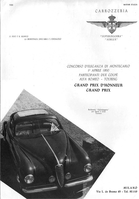 Alfa Romeo 6C 2500 SS Touring Aerlux