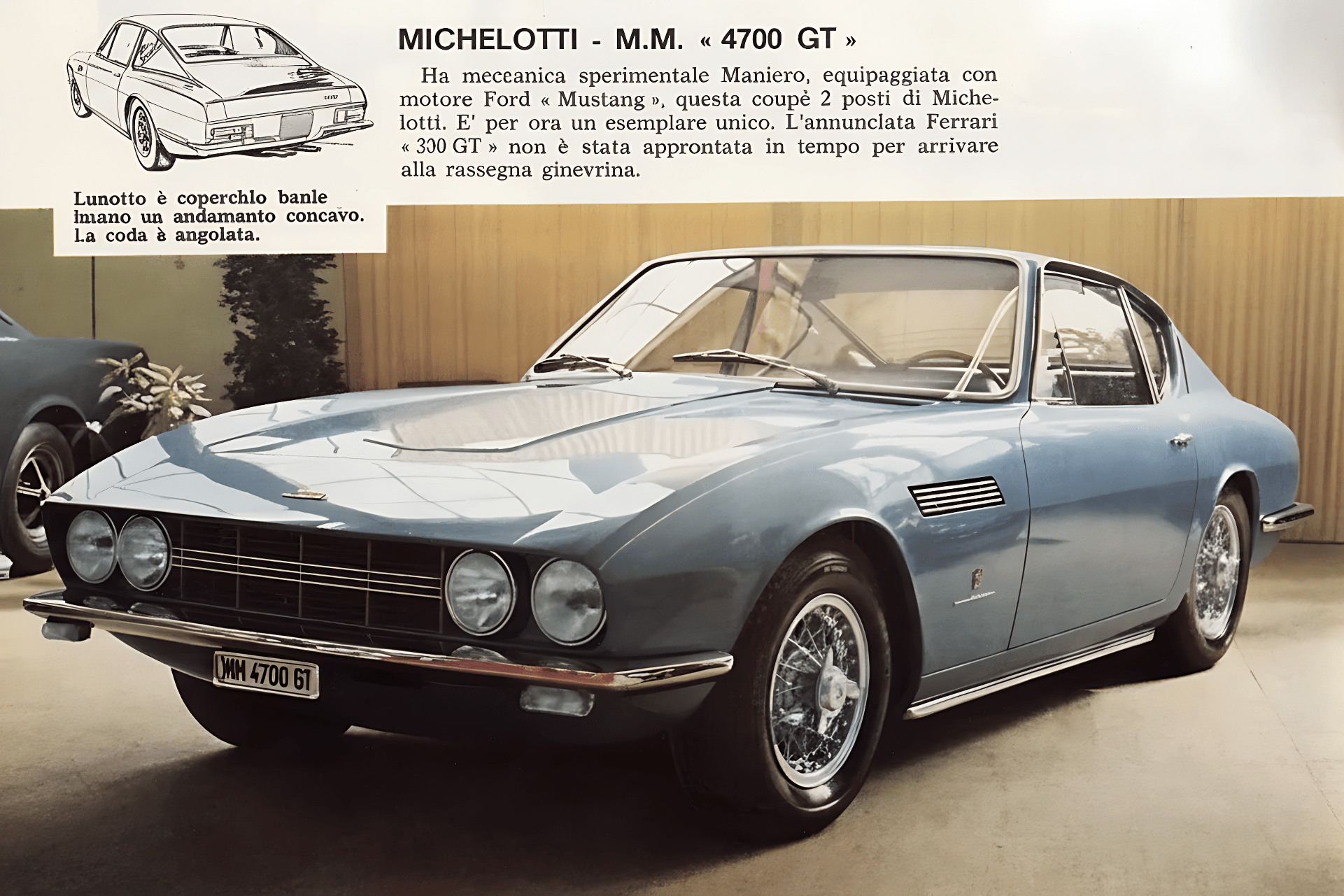 Meccanica Maniero GT 4700