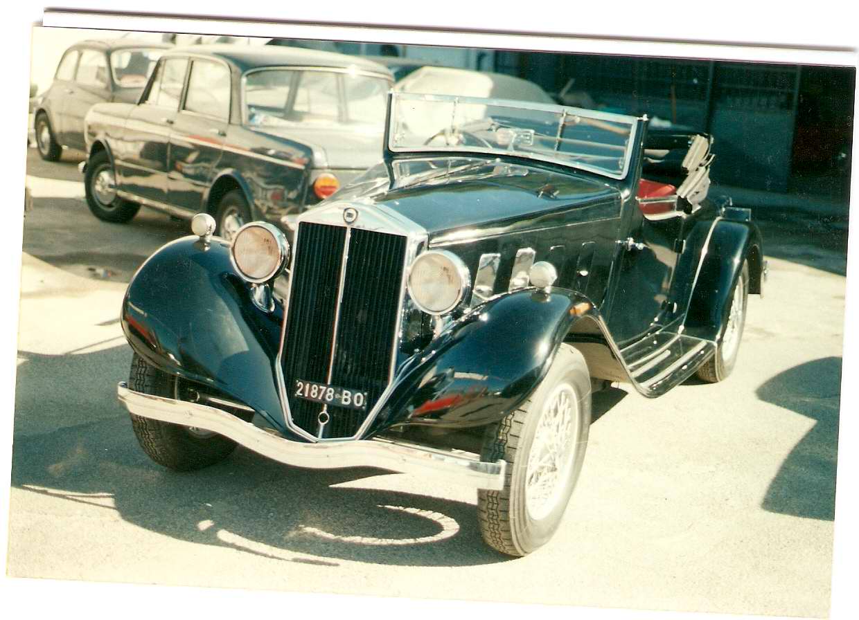 Lancia Augusta Spider Borghi