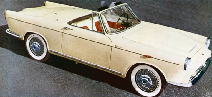 Fiat 1200 Spider Moretti