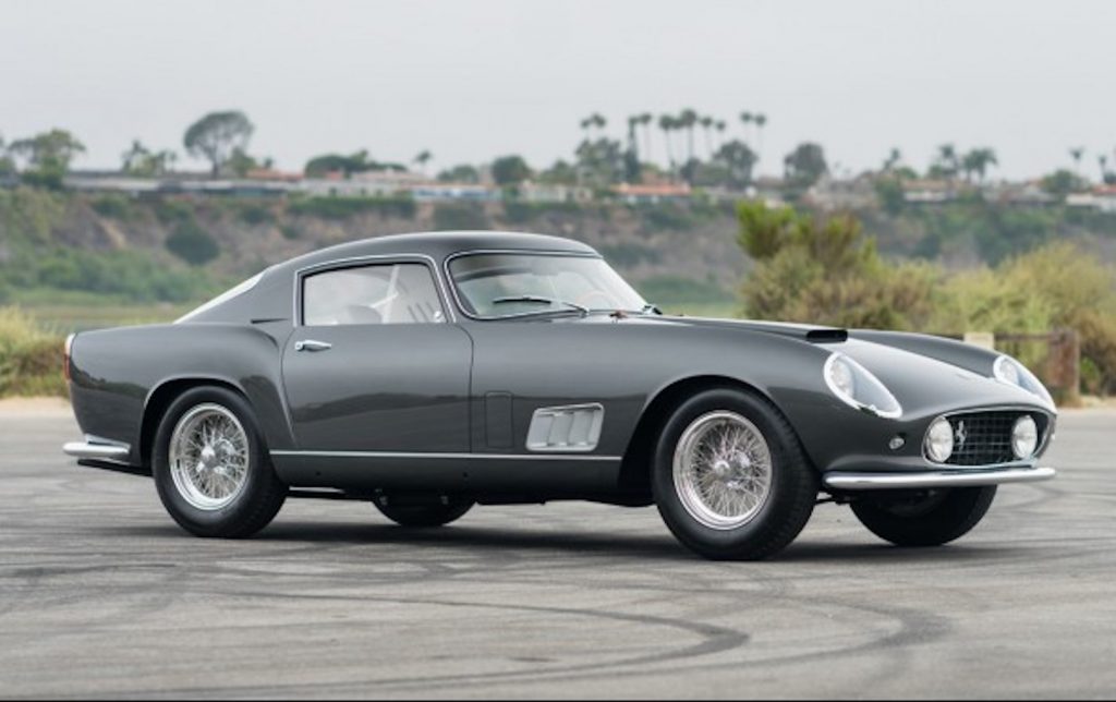 The Ferrari 250 GT Berlinetta Tour de France.