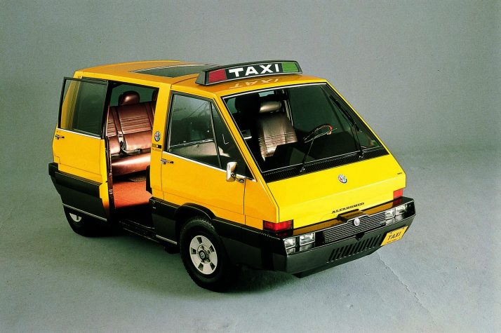 The Alfa Romeo New York Taxi: a breakthrough in Giugiaro’s design.