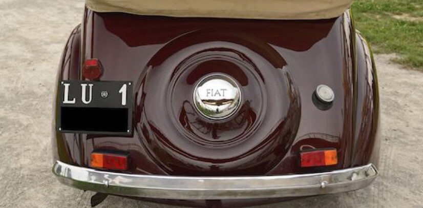 Fiat 1500 Cabriolet Viotti