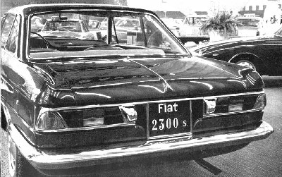 Fiat 2300 S Coupé Savio