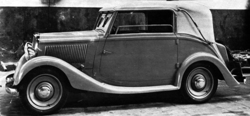 Fiat 508 Balilla Cabriolet Garavini