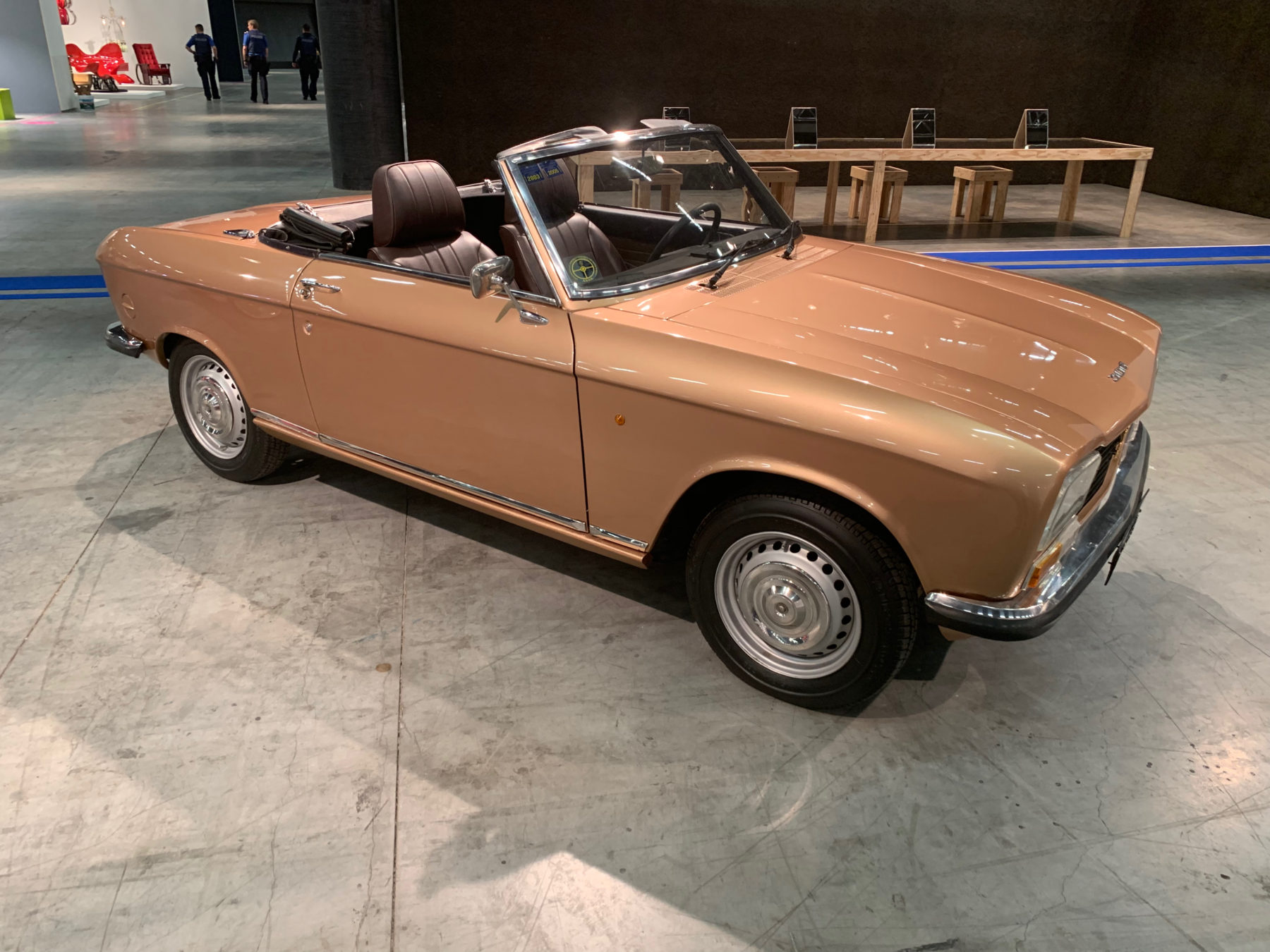 The Peugeot 304 Cabriolet designed by Pininfarina.