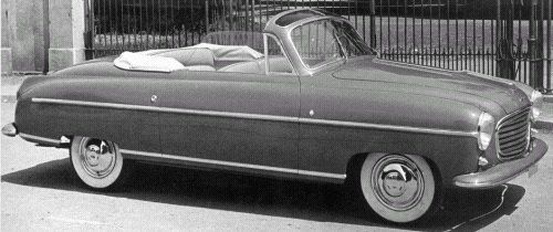 Fiat 1400 Super Cabriolet Boneschi