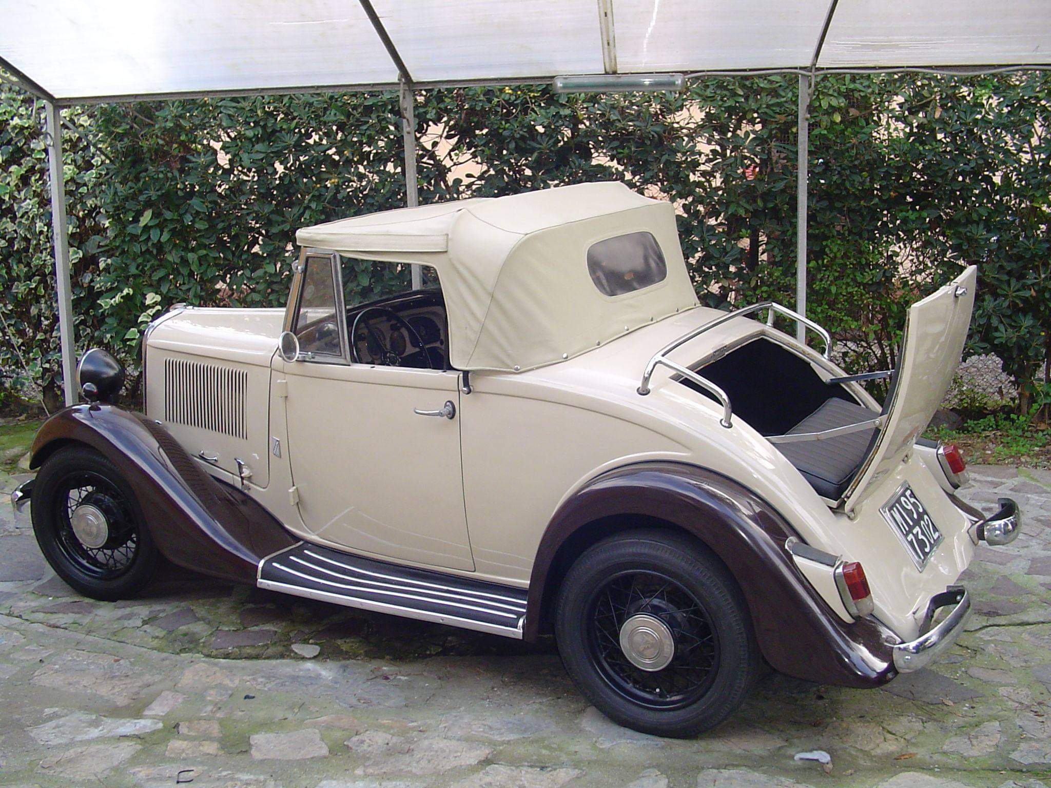 Fiat 508 Balilla Cabriolet Garavini