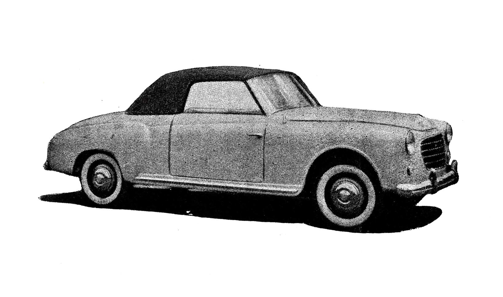 Fiat 1400 Rondine Cabriolet
