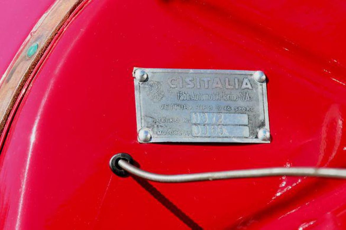 Cisitalia D46 Monoposto