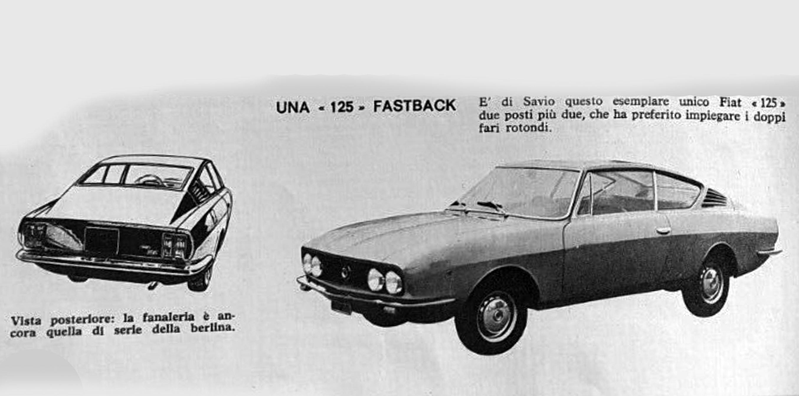 Fiat 125 Fastback Savio