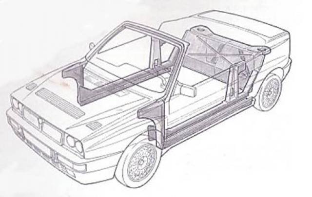 Lancia Delta HF Integrale Evoluzione Cabriolet