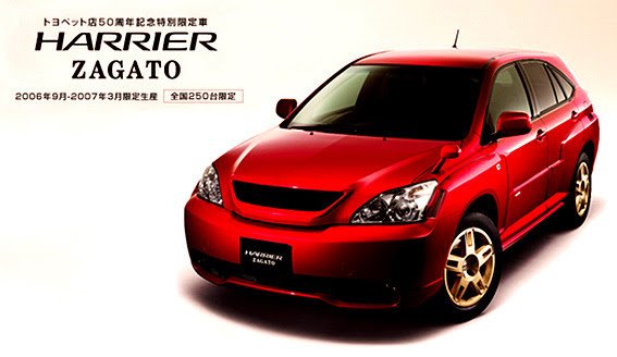 Toyota Harrier Zagato