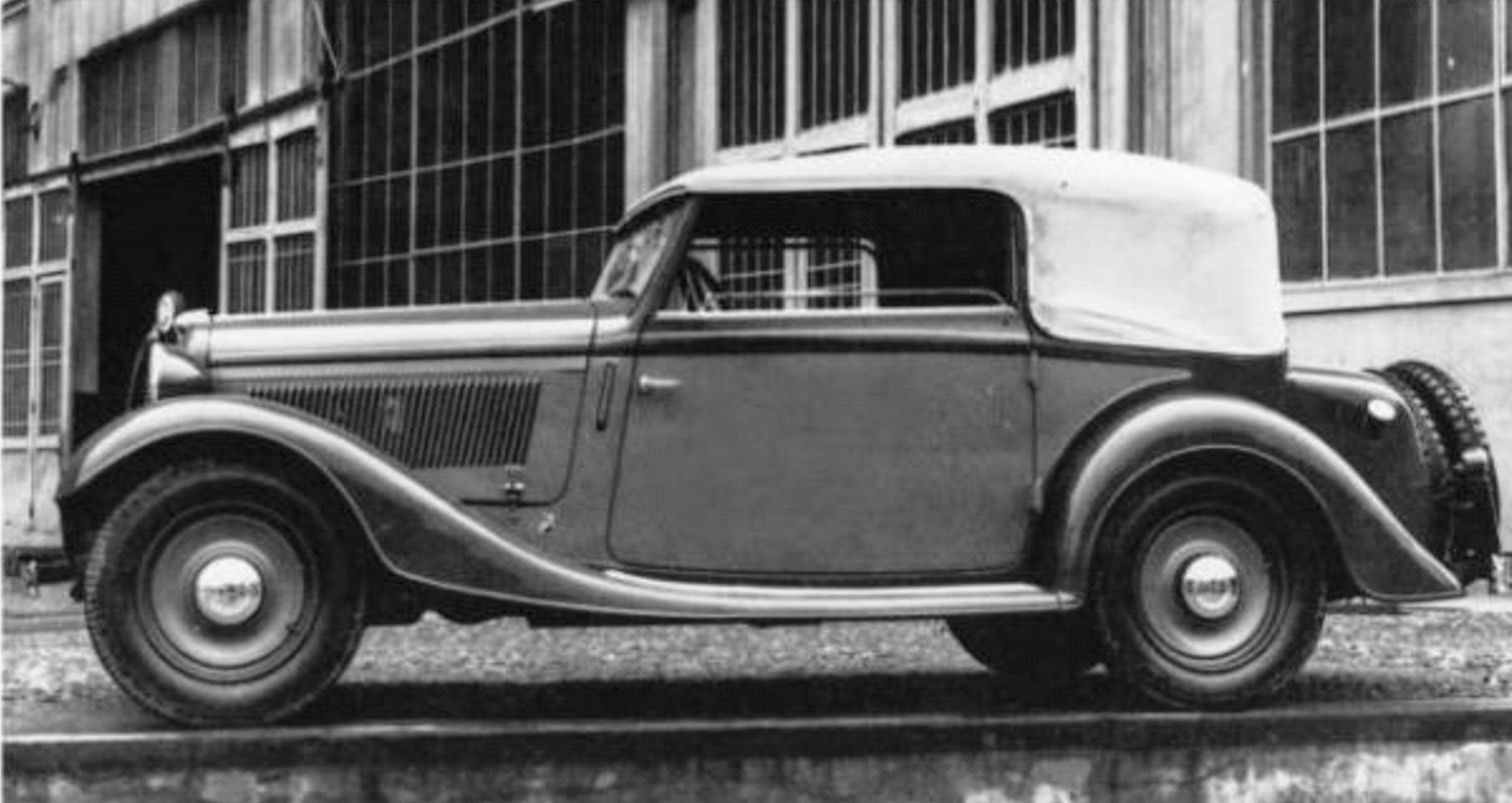 Fiat Ardita Cabriolet 2 luci Ghia