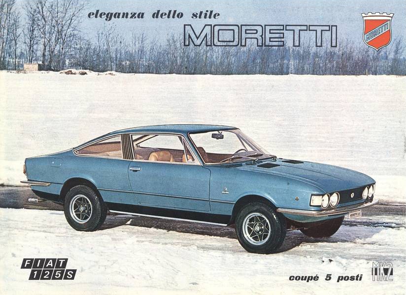 Fiat 125 Coupé Moretti Mk2 — vista 1