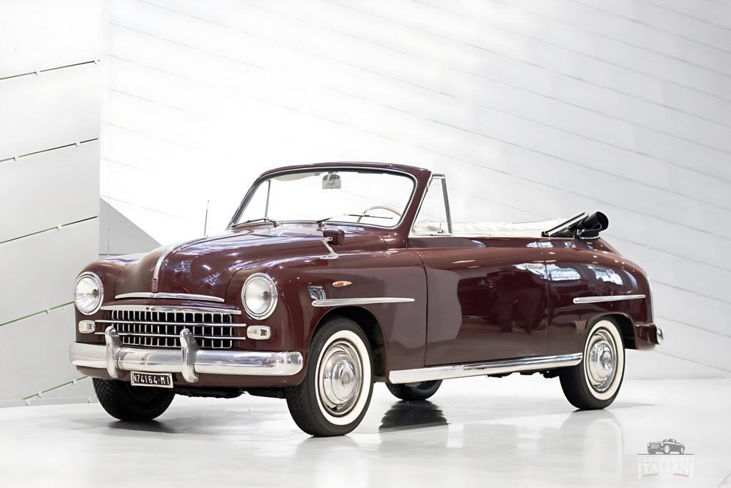 The Fiat 1400 Cabriolet Carrozzerie Speciali