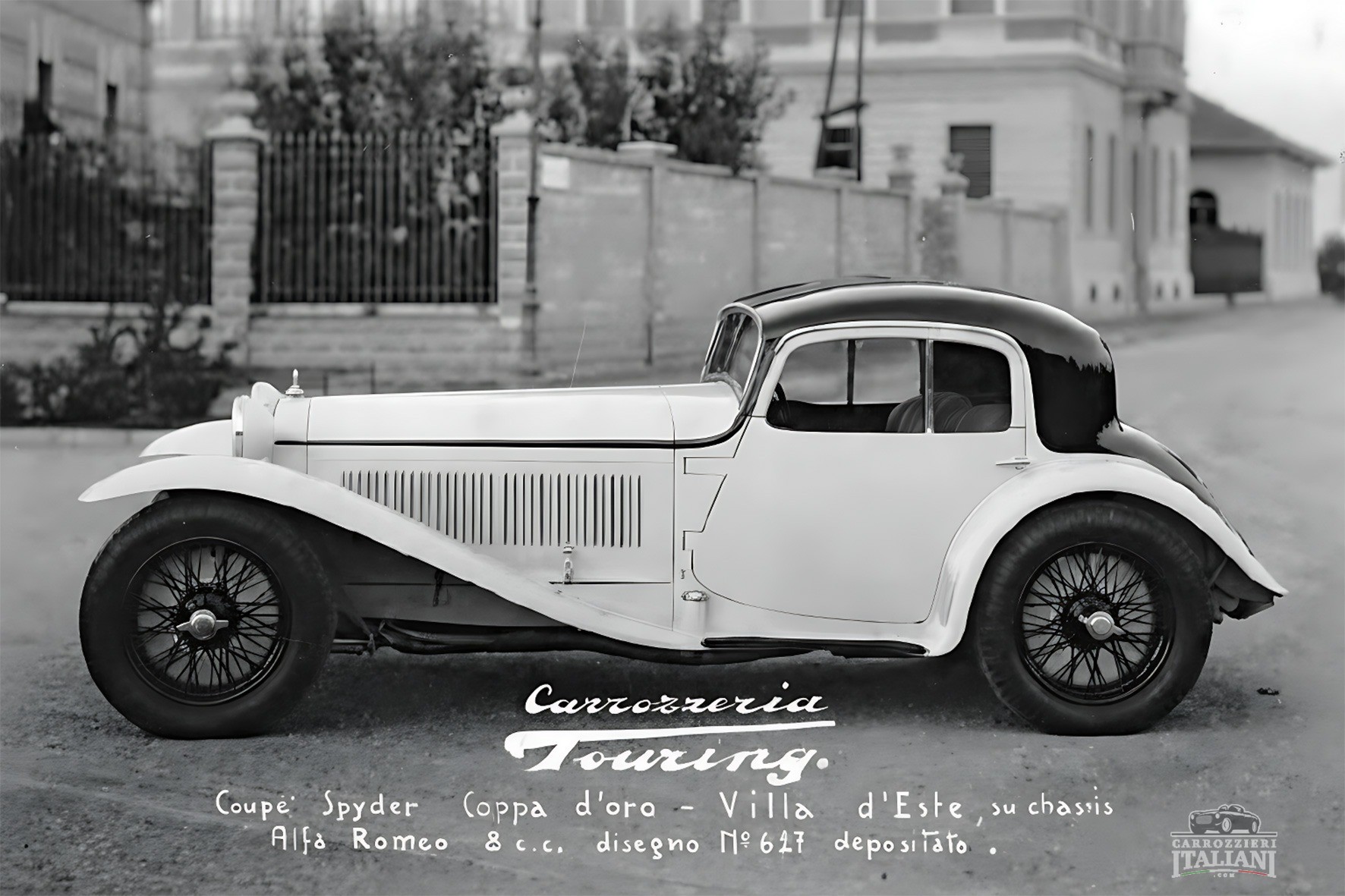 Alfa Romeo 8C 2300 Coupé Spider