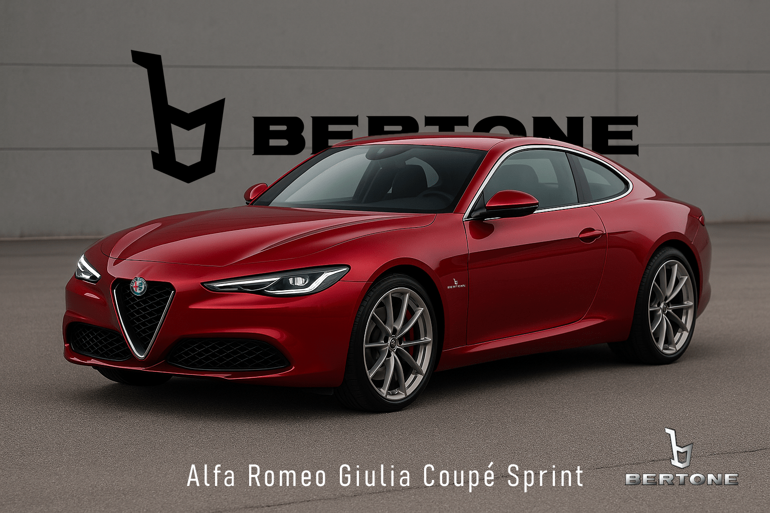 Alfa Romeo Giulia Coupe Bertone