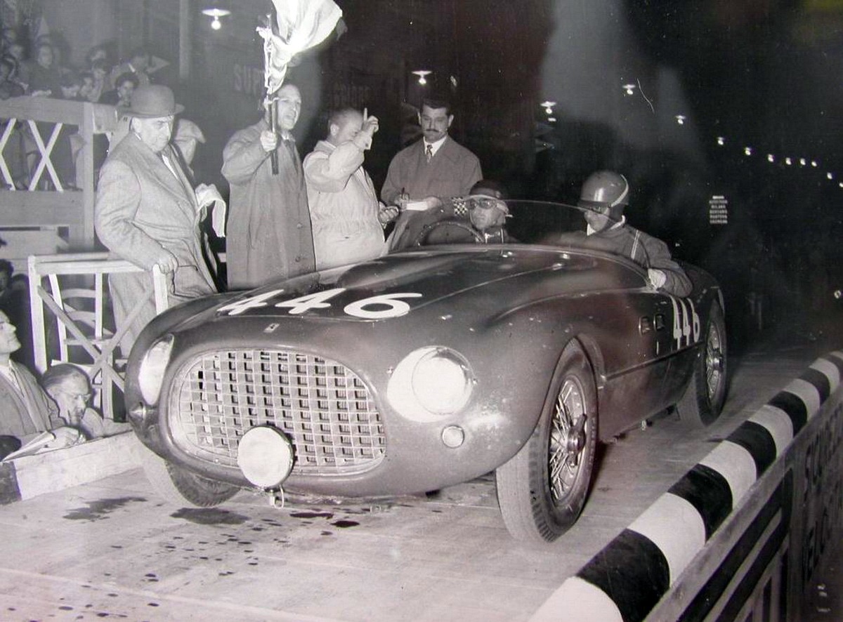 Ferrari 166 MM Spider Vignale