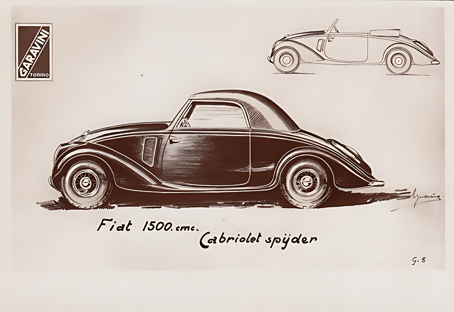 Fiat 1500 Cabriolet Garavini