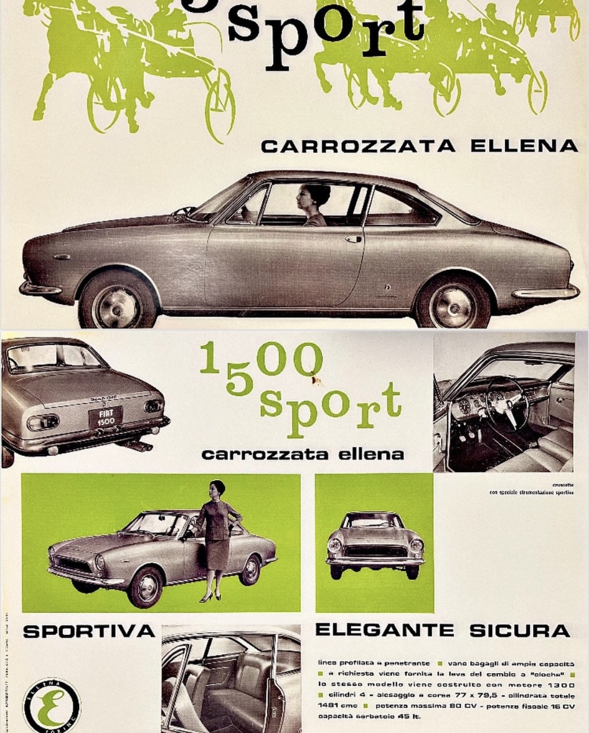 Fiat 1500 Coupé Ellena