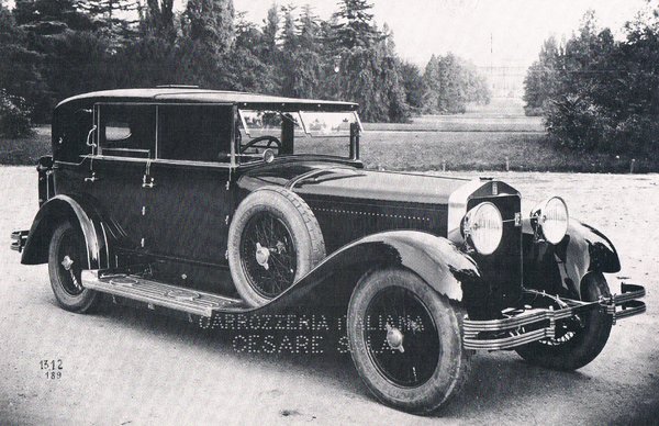 Isotta Fraschini Tipo 8A Coupé de Ville