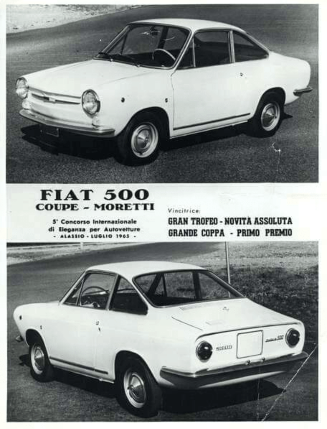 Fiat 500 Coupé Moretti