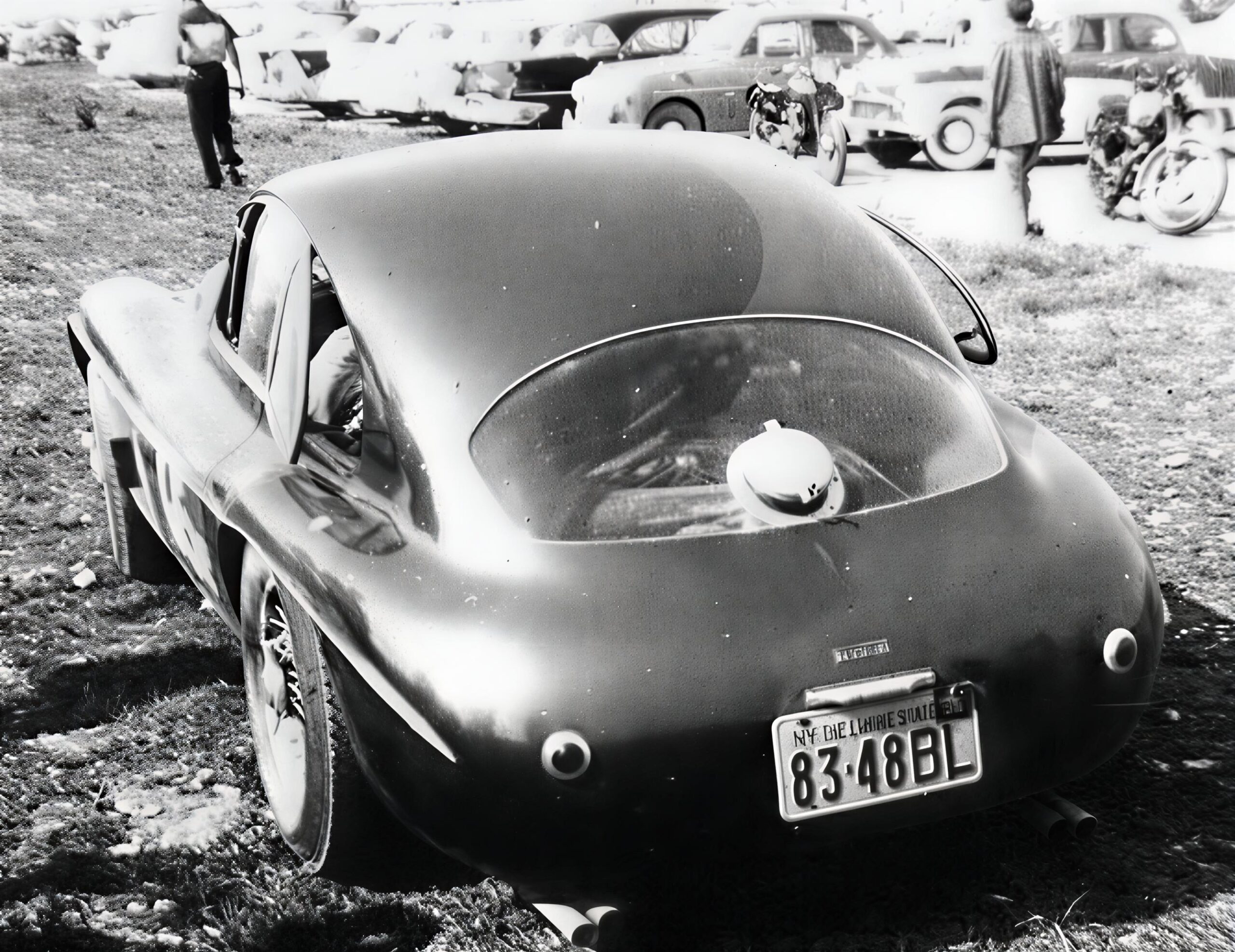 The Ferrari 166 MM Zagato chassis 0046M.