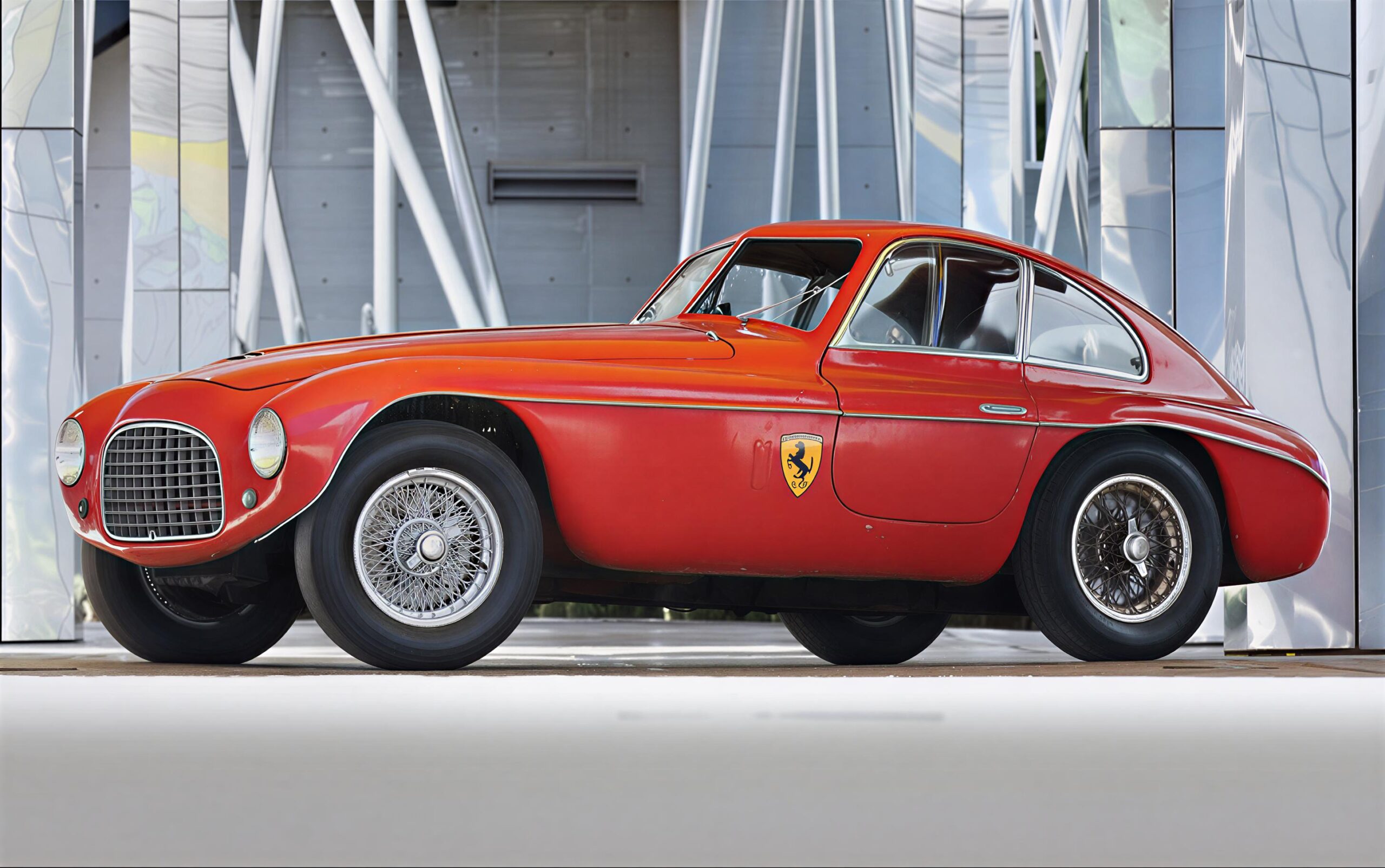 The Ferrari 166 MM Zagato chassis 0046M.