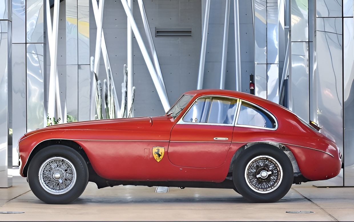 The Ferrari 166 MM Zagato chassis 0046M.