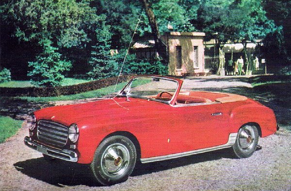#17 1950 Fiat 1100 Cabriolet Allemano