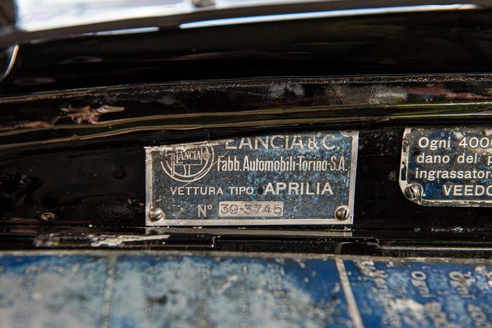 Lancia Aprilia Aerodinamica Viotti