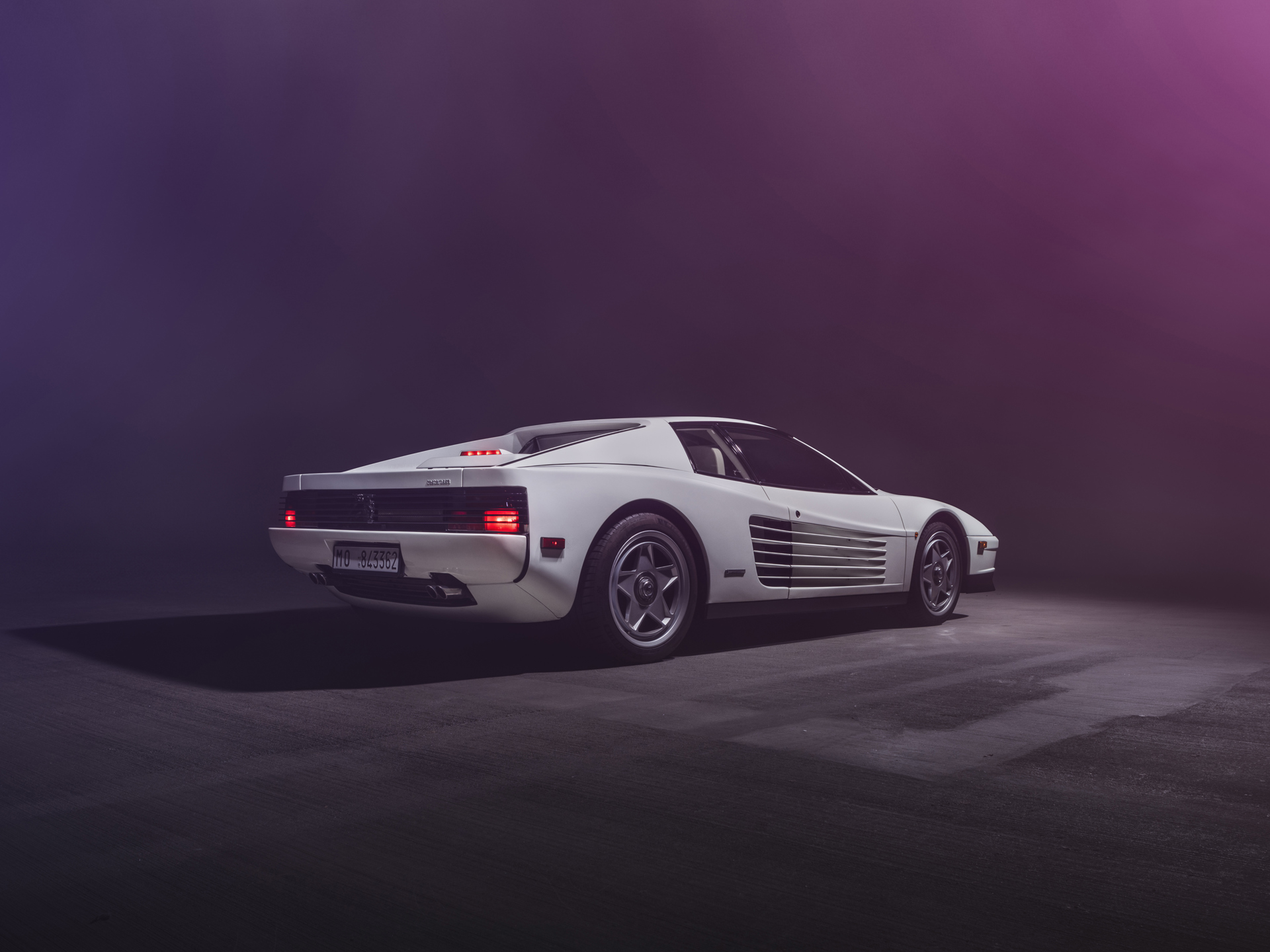 Ferrari Testarossa rear