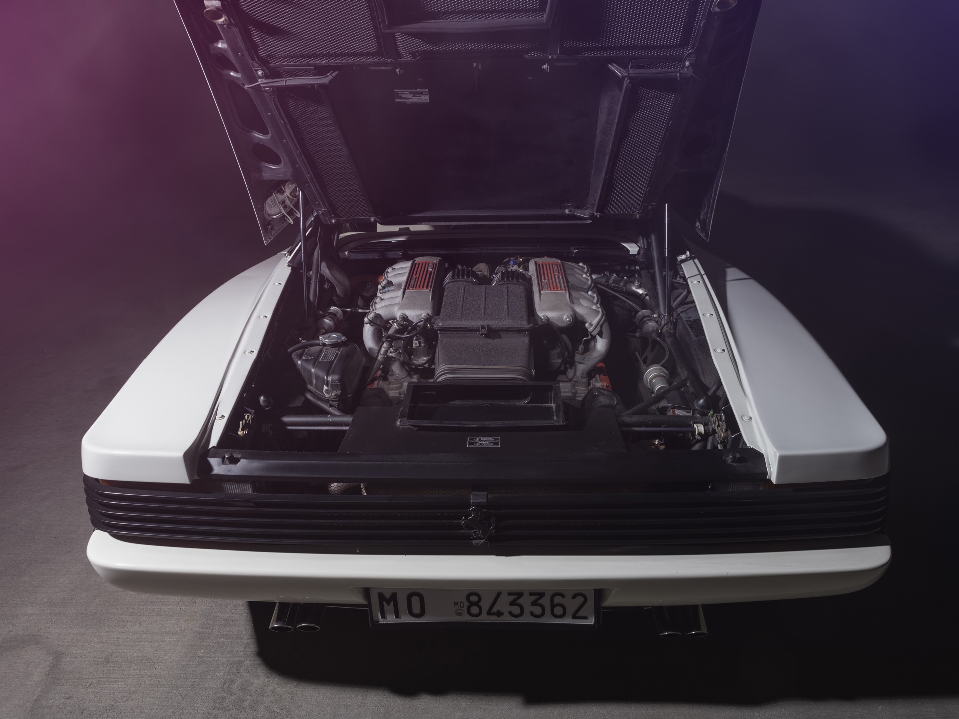 Ferrari Testarossa engine