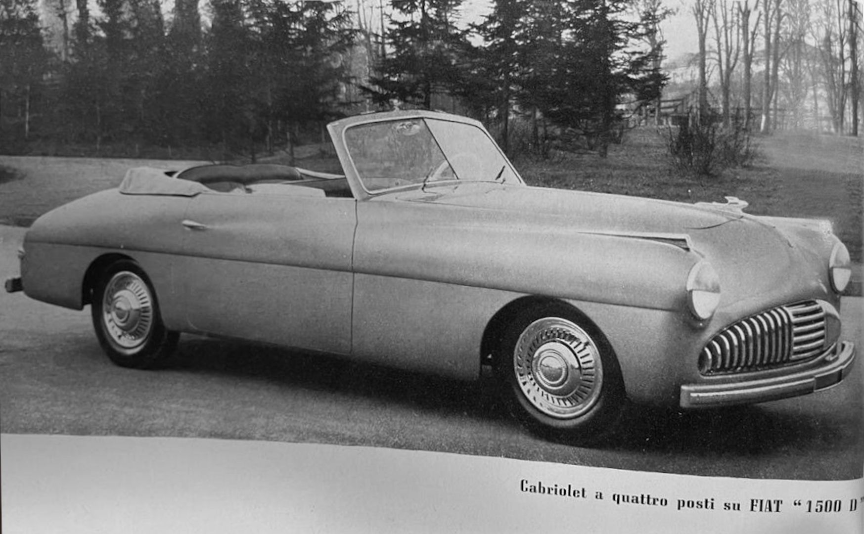 Fiat 1500 Cabriolet Balbo
