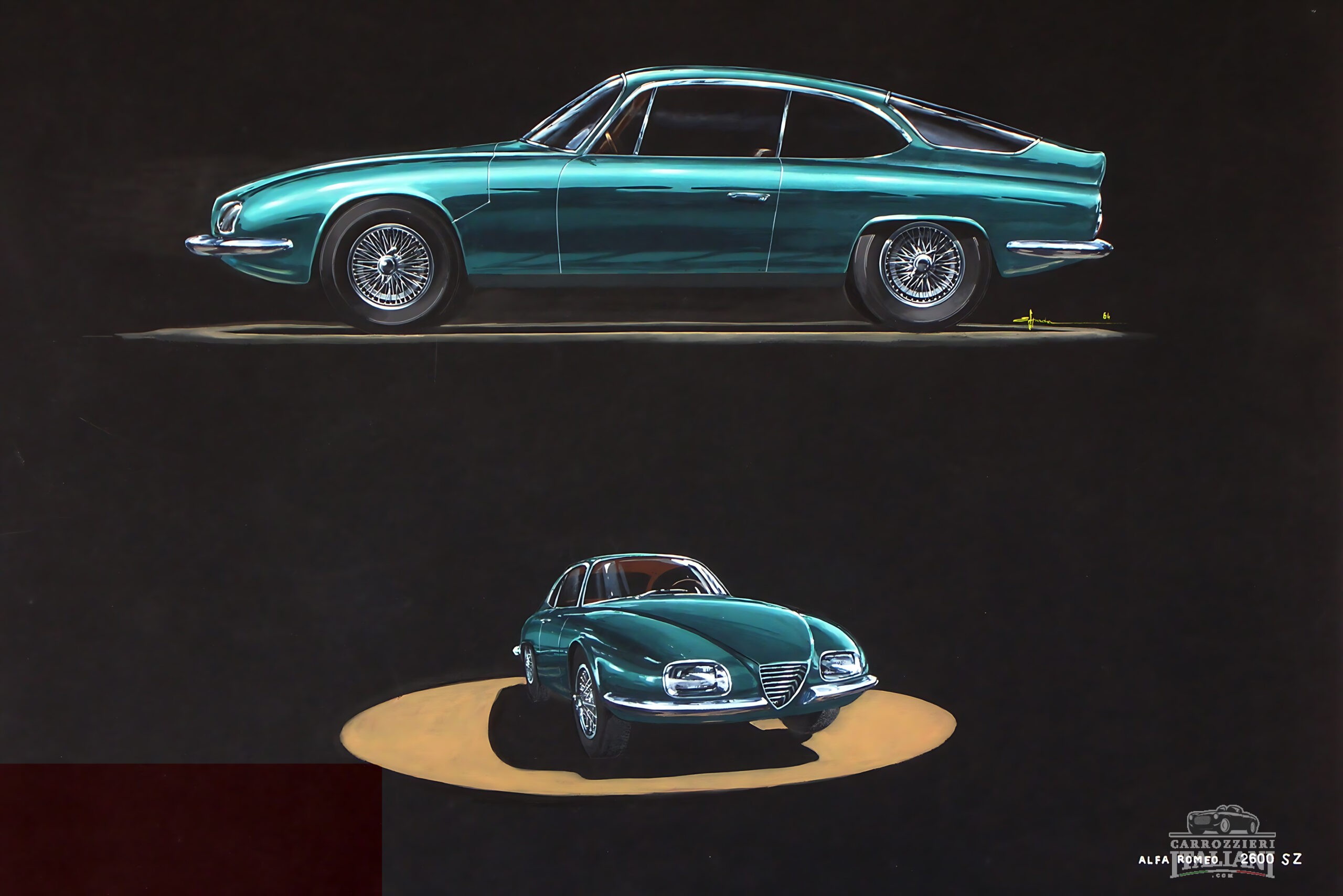 Alfa Romeo 2600 SZ Coda Tronca