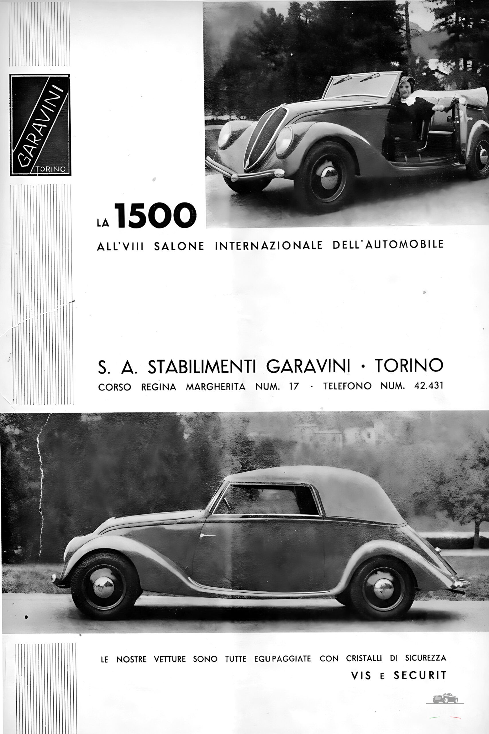 Fiat 1500 Cabriolet Garavini