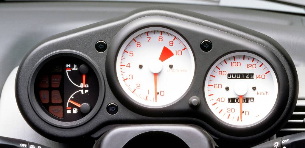 Honda Beat gauges