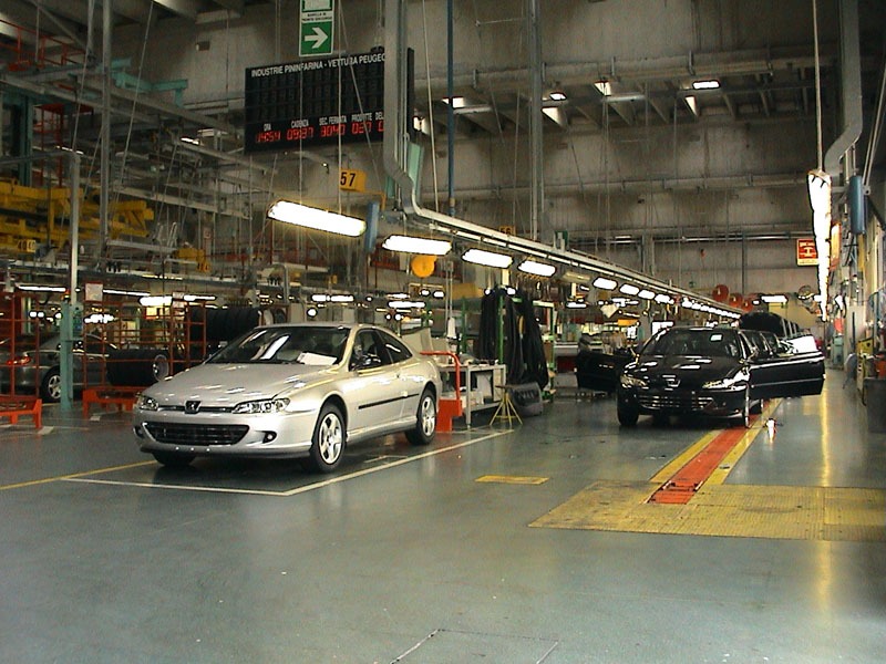peugeot 406 coupé production