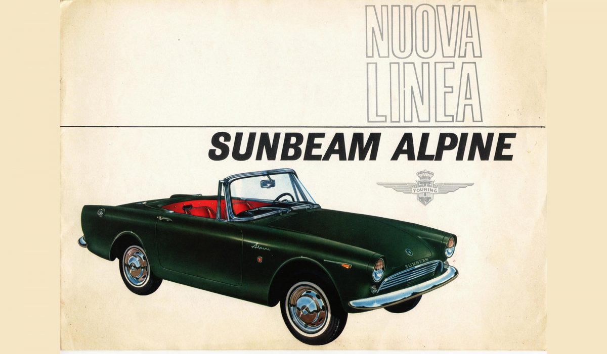 Sunbeam Alpine Spider Touring