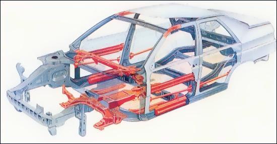 pianale tipo 4 chassis