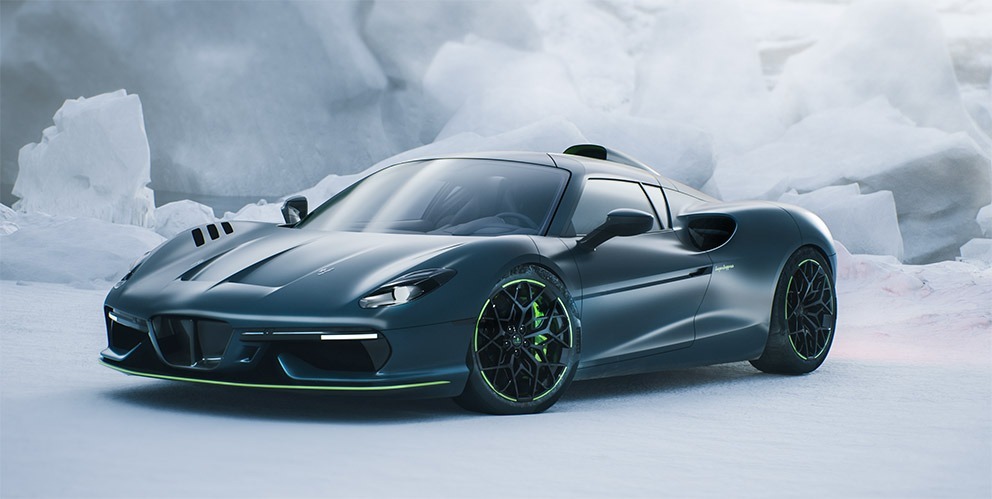 Arese RH95 Grigio Artico Touring Superleggera